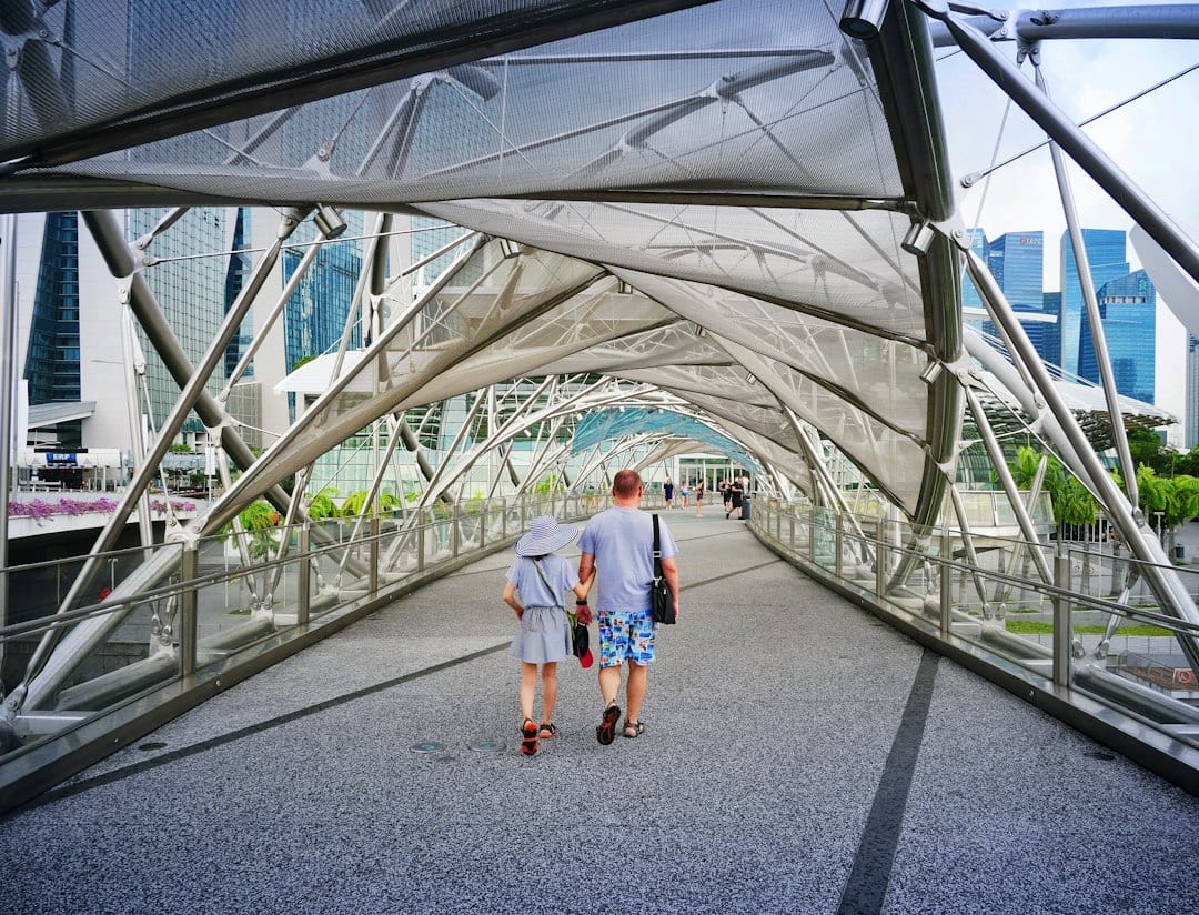 Singapore family discussing school choices