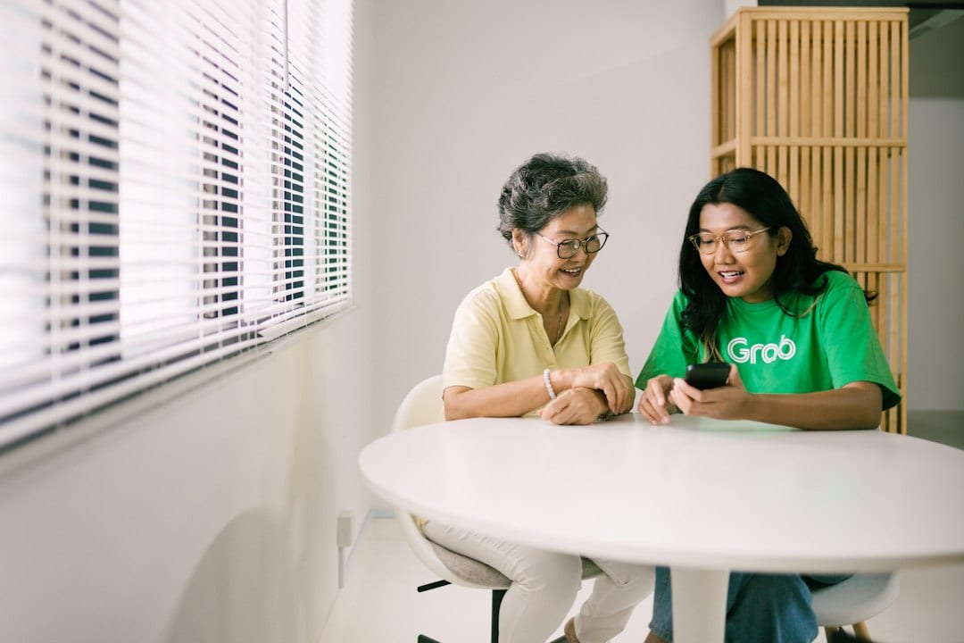 Students at a tuition and enrichment centre